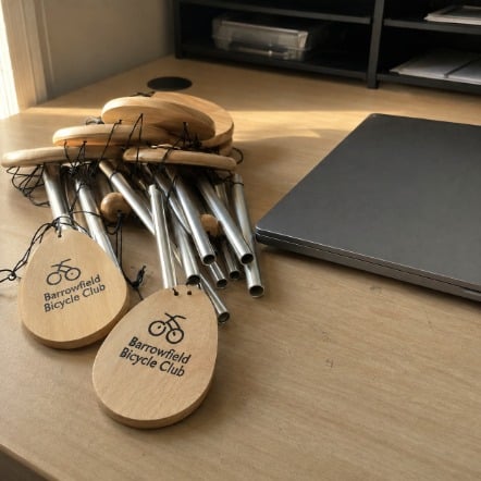 Custom printed wind chimes in bulk