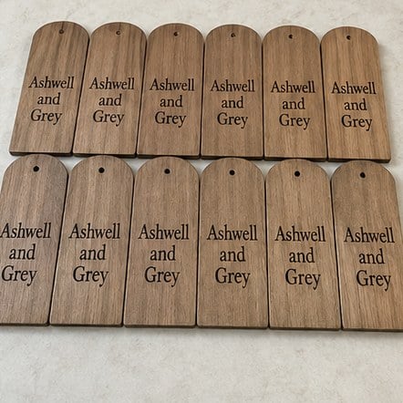 Customized wind chimes for memorials and remembrance